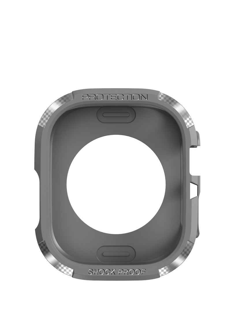 GULFLINK Protective Case Cover for Apple Watch Series 8/7 45mm Gray  - Image 4