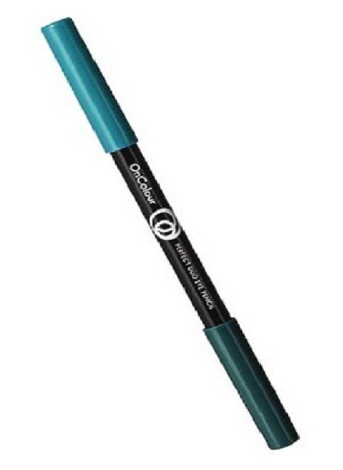 Oriflame - OnColour Perfect Duo Eye Pencil Green & Turquoise - Image 1