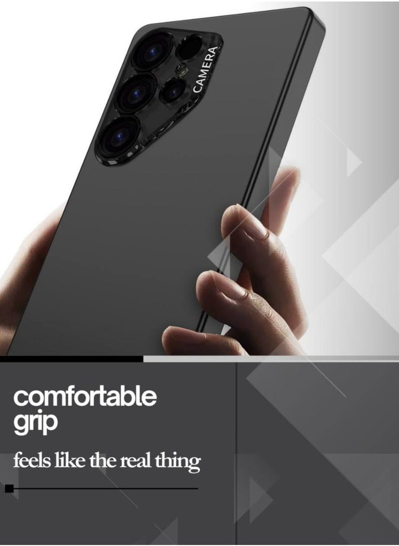 GKK - Stylish Slim Protective Case Compatible with Samsung Galaxy S25 Ultra 6.9 inch (2025) , Polycarbonate with Camera & Screen Protector, Full-Cover Hard Shell, Anti-Drop, All-Round Protection Phone Cover with Pen Slot Design - Pen Not Included - Image 1
