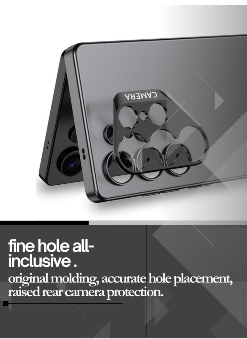 GKK - Stylish Slim Protective Case Compatible with Samsung Galaxy S25 Ultra 6.9 inch (2025) , Polycarbonate with Camera & Screen Protector, Full-Cover Hard Shell, Anti-Drop, All-Round Protection Phone Cover with Pen Slot Design - Pen Not Included - Image 1