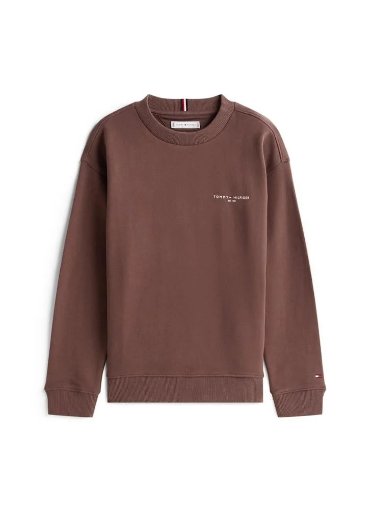 TOMMY HILFIGER Kids Mini Corp C-Neck Sweatshirt