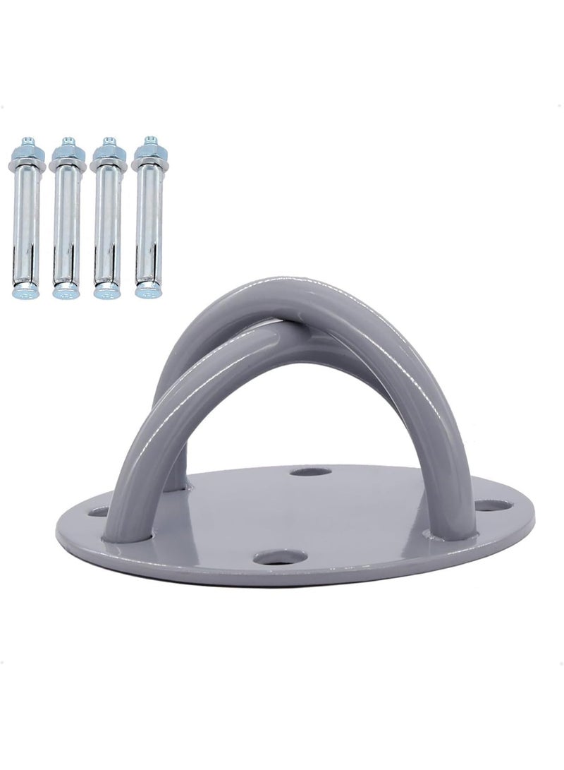 سبورت كيو قاعدة تثبيت SportQ X-Mount للـ TRX والرباطات الرياضية – حديد قوي مع 4 براغي تثبيت – مناسب للحائط أو السقف – لتحمل الأحمال الثقيلة وتمارين المقاومة واليوغا الهوائية - Image 1