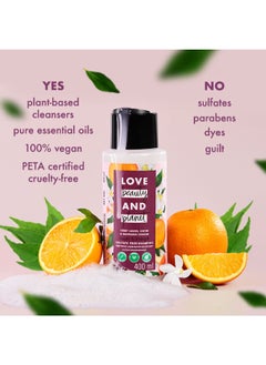 love beauty and planet Curry Leaves And Biotin Sulpate Free Shampoo For Length And Strength 400 ml  - Image 4