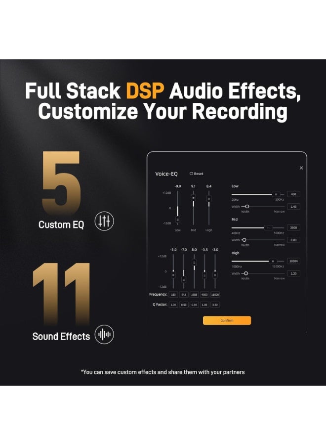 ماونو PM450S ميكروفون مكثف – تسجيل احترافي للبودكاست والبث والتعليق الصوتي - Image 3