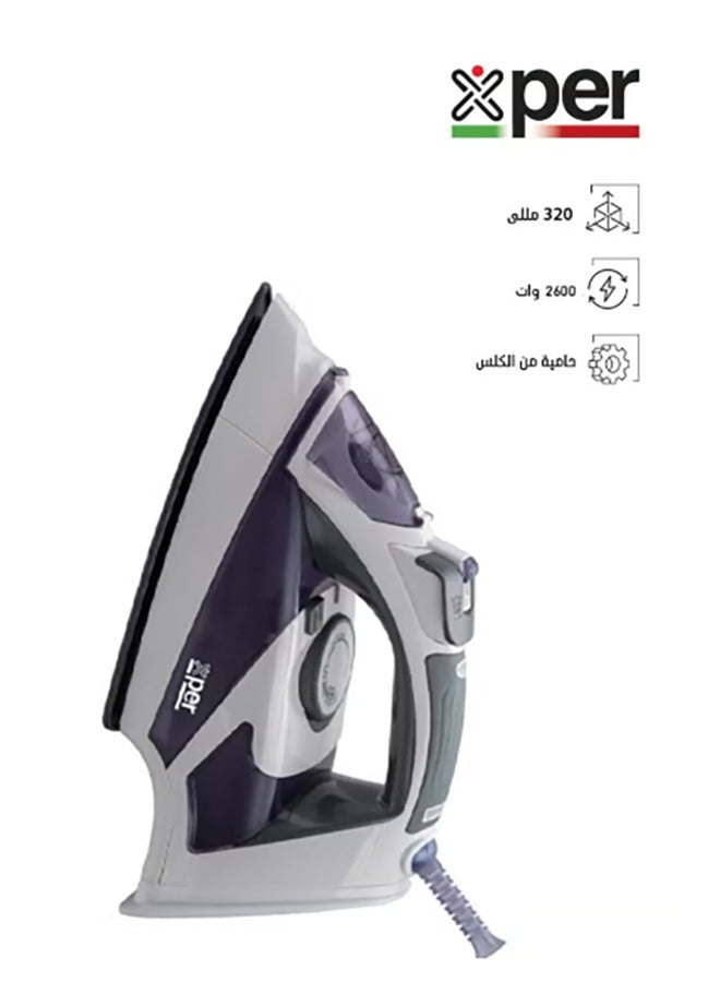XPER Ceramic Iron 2600W | XPSI-2600W2-20 - Image 1