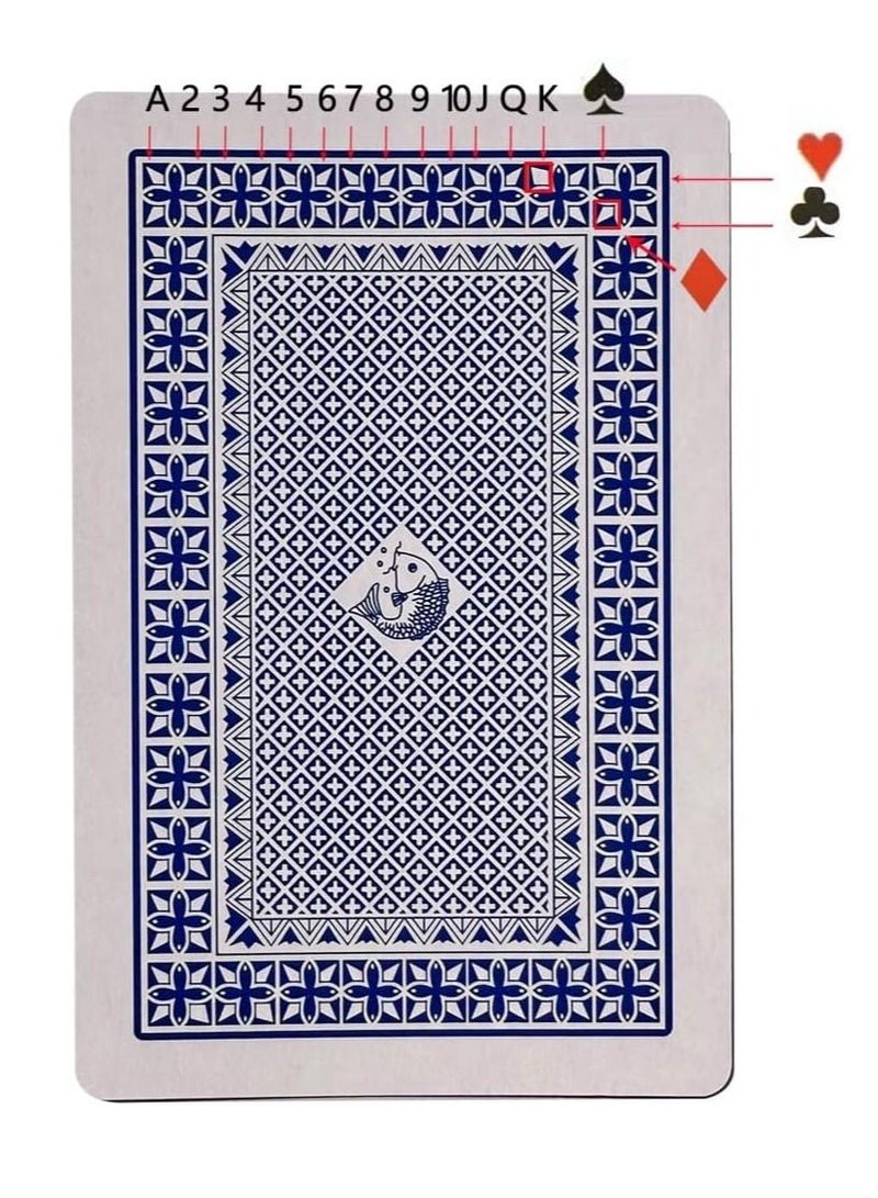 Marked Deck Playing Cards Magic props for Stage Show - Image 1