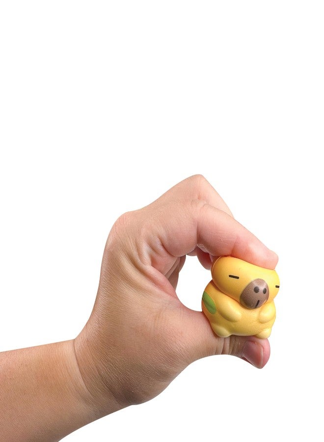 Geddes Raymond Geddes Mini Capybara Slowrise Toys – Pack of 24 – Soft Squishy Animals in Cute Styles for Kids and Classrooms - Image 3