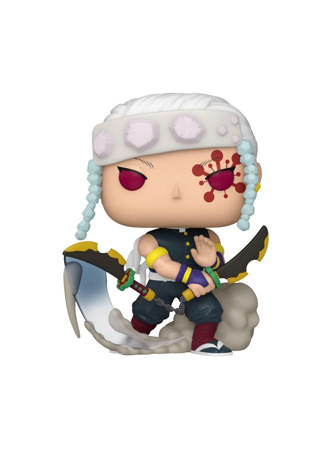 Funko POP! Animation: Demon Slayer - Tengen Uzui - 1/6 Odds for Rare Chase Variant - Metallic - Collectable Vinyl Figure - Gift Idea - Official Merchandise - for Kids & Adults - Anime Fans - Image 2