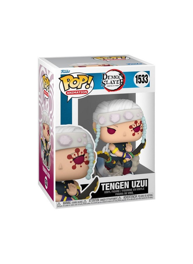 Funko POP! Animation: Demon Slayer - Tengen Uzui - 1/6 Odds for Rare Chase Variant - Metallic - Collectable Vinyl Figure - Gift Idea - Official Merchandise - for Kids & Adults - Anime Fans - Image 1
