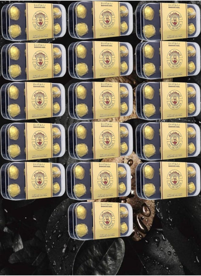 عطور المصباح 16 علبه بخور اصيل المصباح 40 جرام 