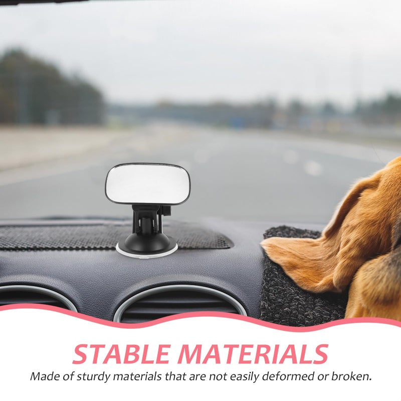 Adjustable Shatterproof Car Rearview Mirror for Rear Facing Car Seat with Suction Cup - Image 4