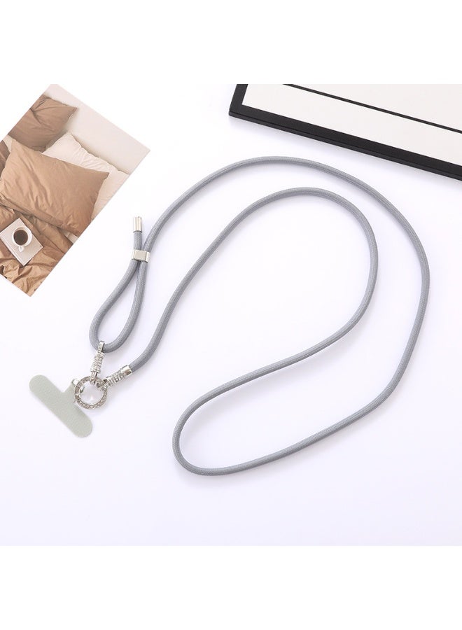 NIBEMINENT Phone Charm/ Chain Strap for Women Girls, Drill Ring Nylon Rope Cell Phone Case Lanyard Wrist Strap - Image 1