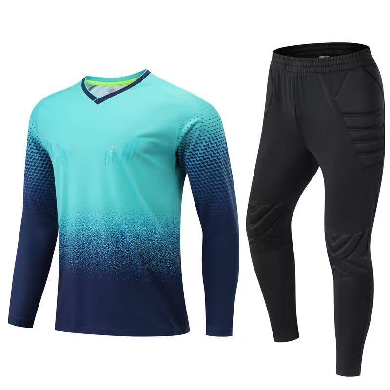 Speed Competition Training Suit Long Sleeve Door General Suit Goalkeeper Suit Suit Trousers Boys And Girls Adult - Image 2