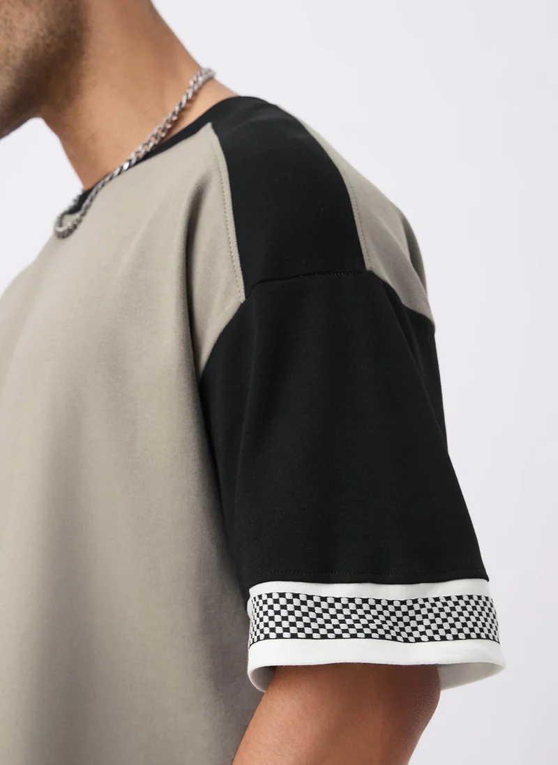 The Souled Store  Oversized T-Shirt: Espresso for Men | Best Price UAE
