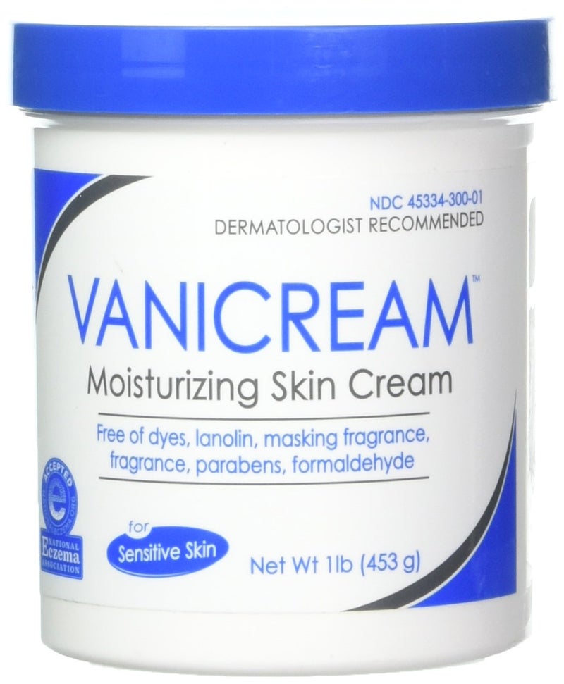 Vanicream Mudra Pack of 1: Vanicream Moisturizing Skin Cream for Sensitive Skin 16 oz - Image 1