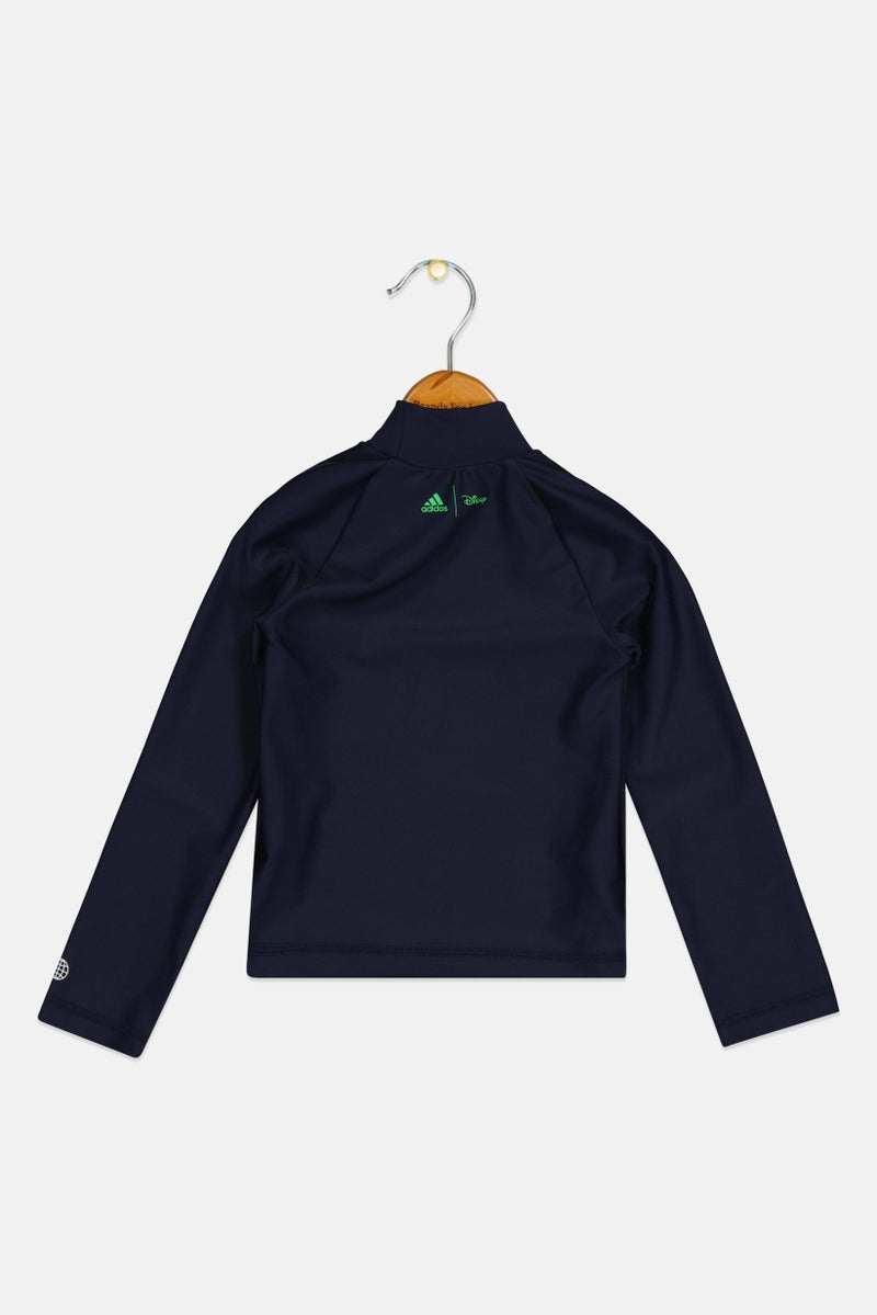 Adidas Toddlers Boy Pixar Long Sleeve Rash Guard, Navy Blue - Image 2
