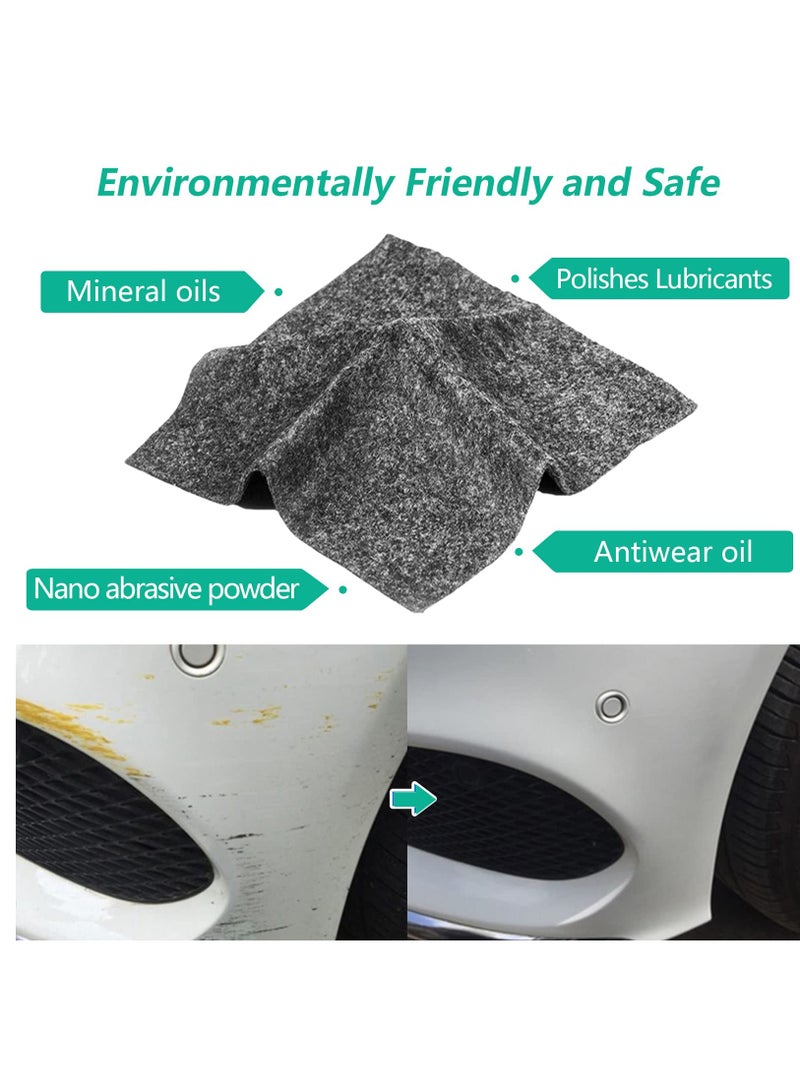 Nano Sparkle Cloth for Car Scratch Repair, Multi-Functional Polishing Cloth for Car Paint, Water Stain and Dust Removal, 5-Pack Car Beauty Tool for Surface Restoration. - Image 2