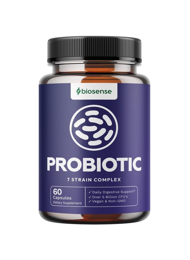 Bio Sense Probiotics and Prebiotics Gut Health Supplements - Advanced Acidophilus Probiotic Supplement for Upset Stomach Relief pH Balance and Digestive Support - Daily Probiotic Immune Support Supplement - Image 1