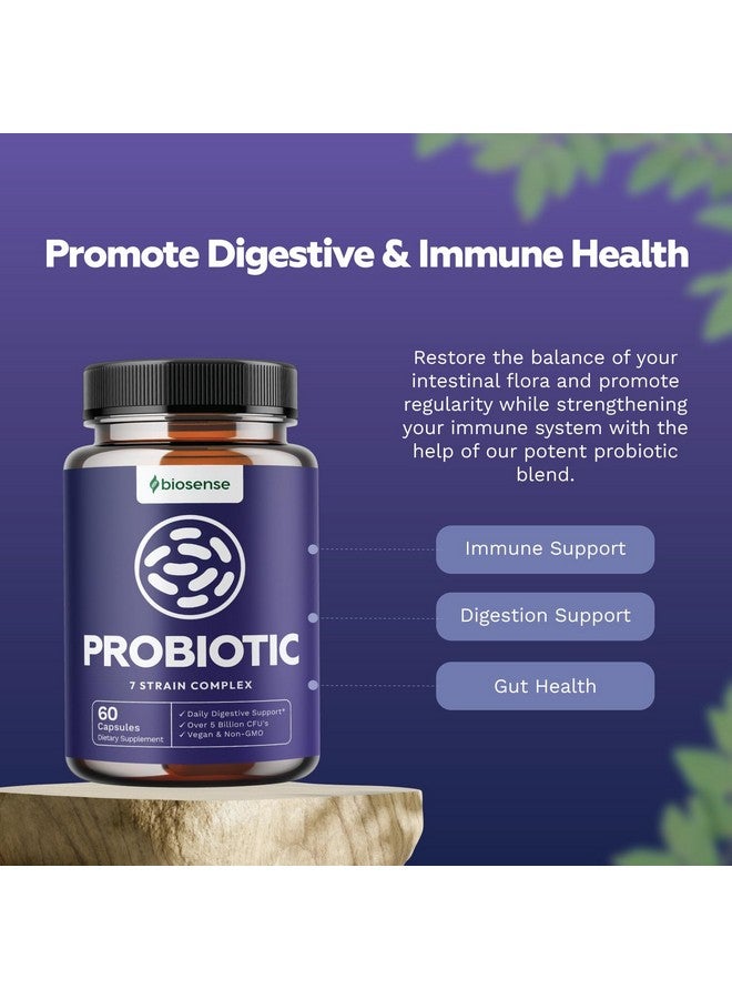 Bio Sense Probiotics and Prebiotics Gut Health Supplements - Advanced Acidophilus Probiotic Supplement for Upset Stomach Relief pH Balance and Digestive Support - Daily Probiotic Immune Support Supplement - Image 4