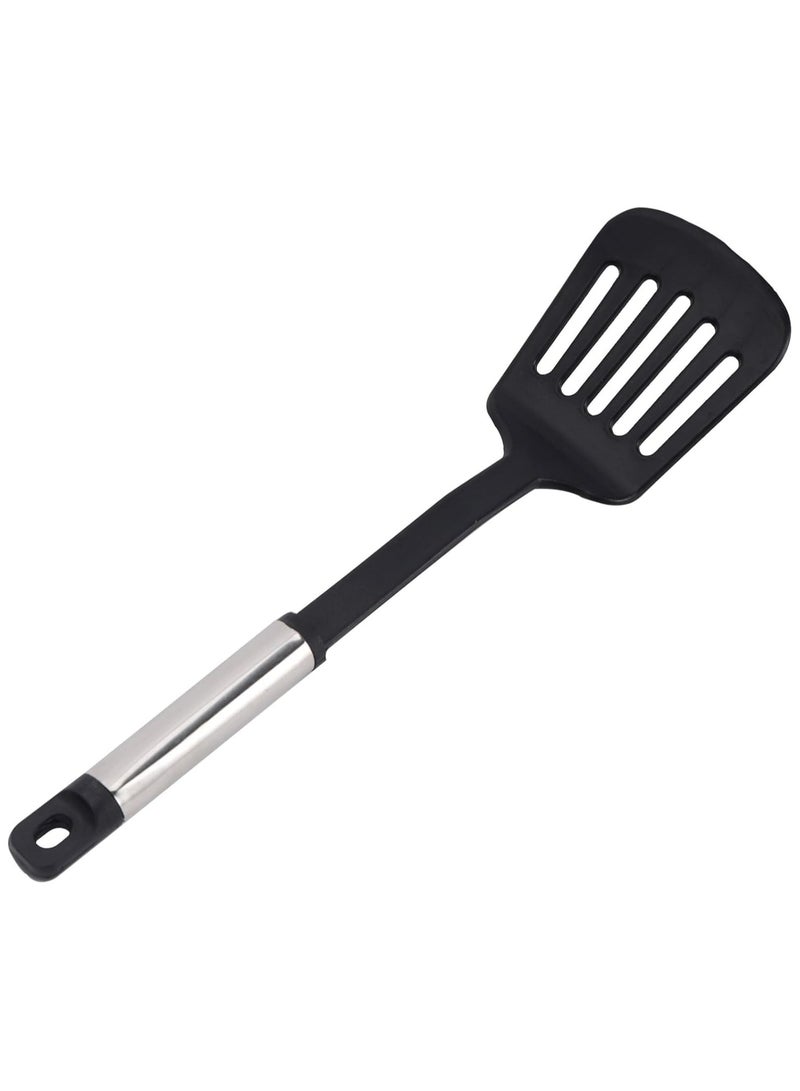 ON MART On Mart 5 Pcs Nylon  Kitchen Utensils Set | Cooking Utensils | Heat Resistant Kitchen Cooking Utensils Set | High Heat Resistant to 480°F, Hygienic One Piece Design BPA Free Cooking Accessories Nonstick Cookware - Image 3