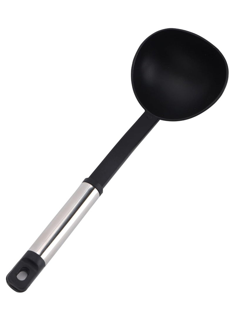 ON MART On Mart 5 Pcs Nylon  Kitchen Utensils Set | Cooking Utensils | Heat Resistant Kitchen Cooking Utensils Set | High Heat Resistant to 480°F, Hygienic One Piece Design BPA Free Cooking Accessories Nonstick Cookware - Image 5