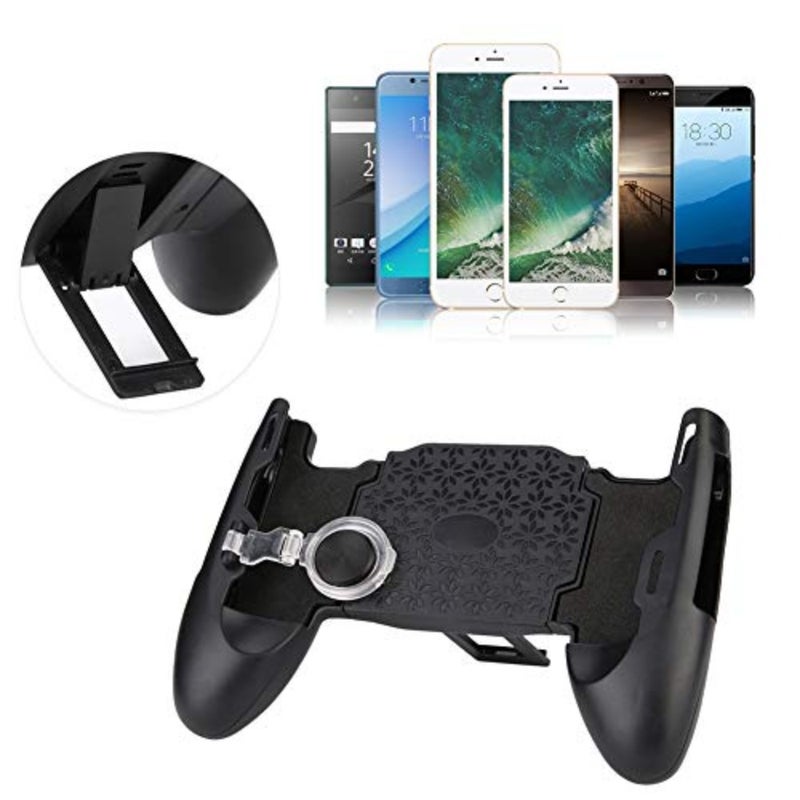Phone Gamepad Holder, 3 in 1 Universal Mobile Phone Gamepad Telescopic Game Controller Joystick for PUBG Compatible with 4.5-6.5 Inch Smartphones - Image 4