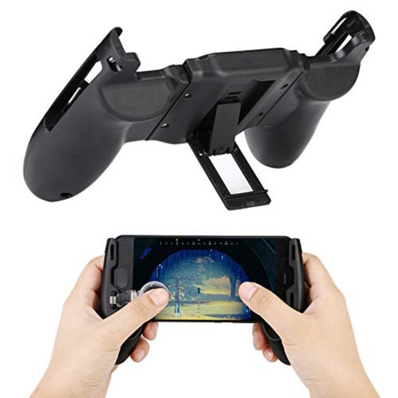 Phone Gamepad Holder, 3 in 1 Universal Mobile Phone Gamepad Telescopic Game Controller Joystick for PUBG Compatible with 4.5-6.5 Inch Smartphones - Image 2
