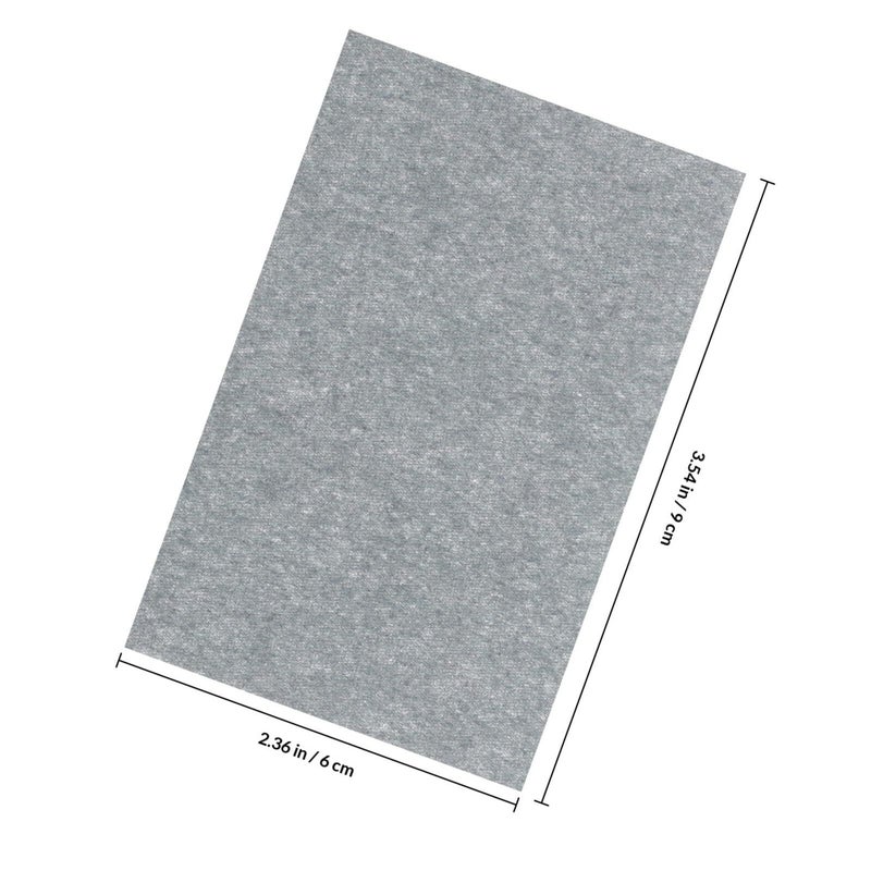 Men Absorbent Oil Control Face Blotting Sheets 3D Flocking Blue Gray For Oily Skin - Image 3