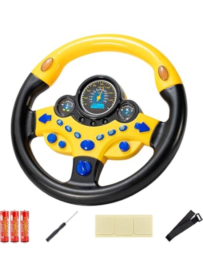 Kids' Steering Wheel with Lights and Sounds - Image 2
