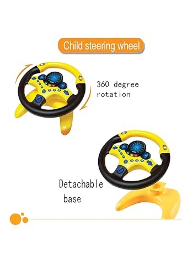 Kids' Steering Wheel with Lights and Sounds - Image 5