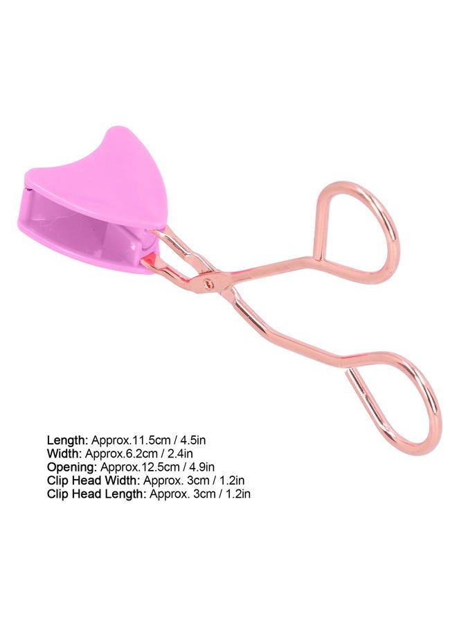 Shanrya Glue Free Magnetic Eyelashes Applicator, Reusable Eyelashes Applicator Strong Magnetic Force Lovely Shape Multiple Colors for Salon(Rose gold handle purple) - Image 5