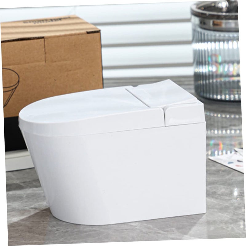 Wall Mounted Toilet Shaped Ashtray Windproof Mini Ash Holder Bathroom Container - Image 4