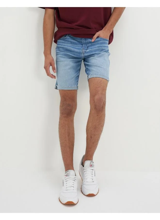 American Eagle Light Wash Denim Shorts
