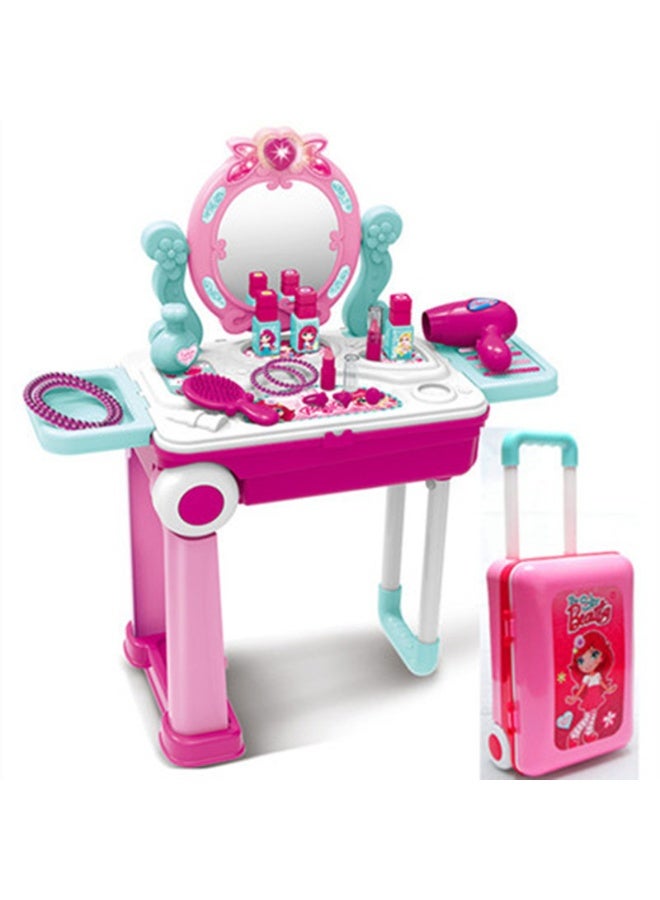 Portable Pretend Glamorous Vanity Make Up Beauty Play Set With Light And Sound cm  - Image 2