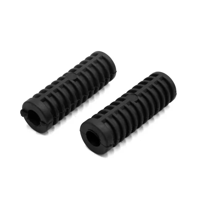 Junfamilee 2Pcs Black Motorcycle Gear Shift Shifter Lever Pedal Rubber Cover Motorbike Shift Pad Shoe Boot Cover Protective Gear Motorcycle Shifter Shoe Protector for Shifter Cover Automotive Body Parts Footwear - Image 1