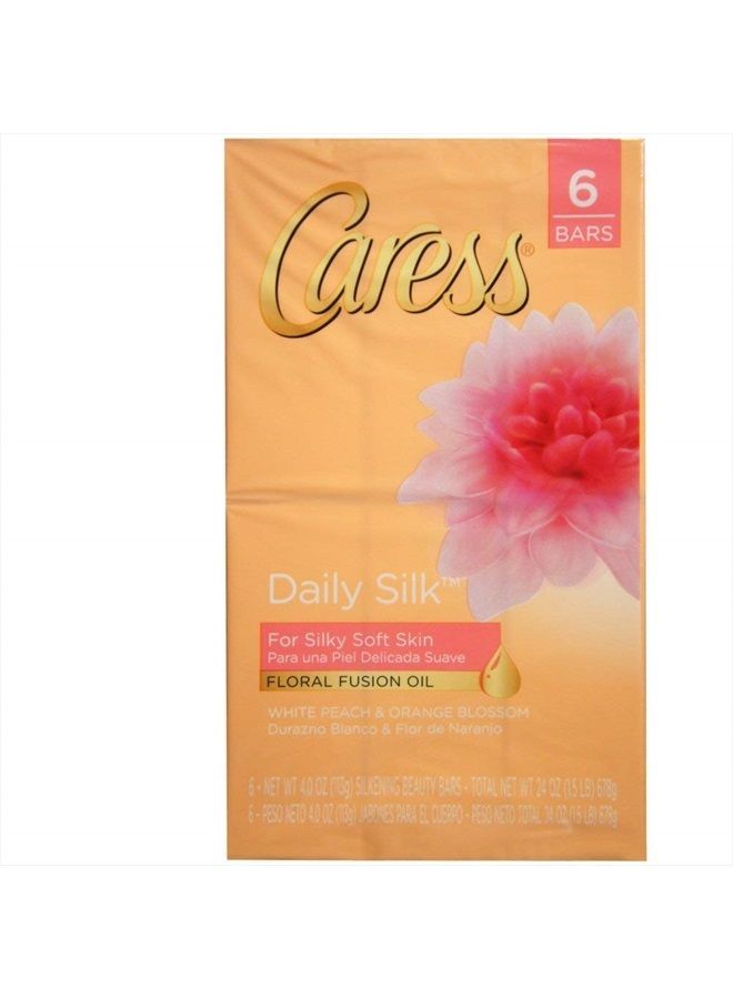 Bar Soap Daily Silk 3.75 Ounce 6 Count (Pack of 2)