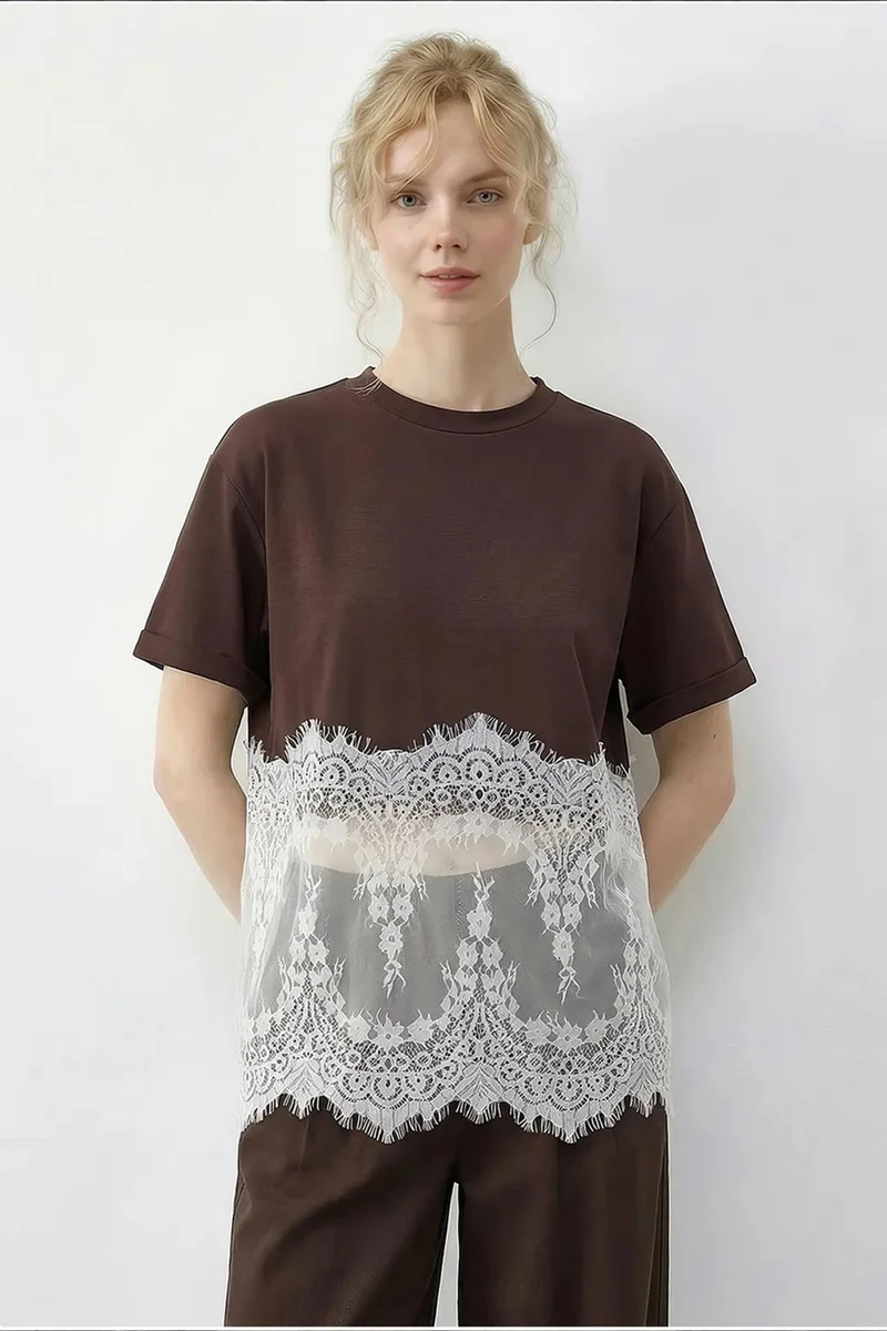 بيانكو لوتشي LUCCI Women's Cotton T-Shirt