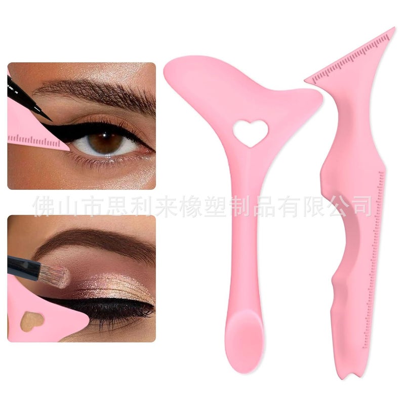 Easy No-Skip Eyeliner Silicone Eyeliner Brush Painting Eyeliner Tool Painting Eyelash Eyeliner Beauty Tools - Image 2