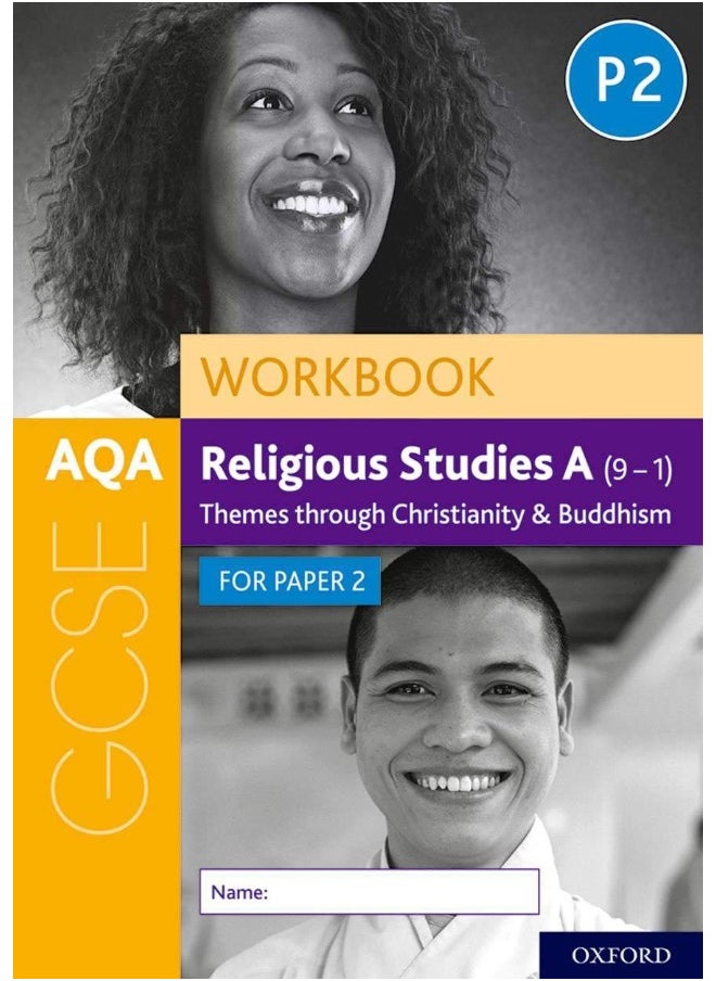 AQA GCSE Religious Studies A (9-1) Workbook: Themes through Christianity and Buddhism for Paper 2  - Image 1