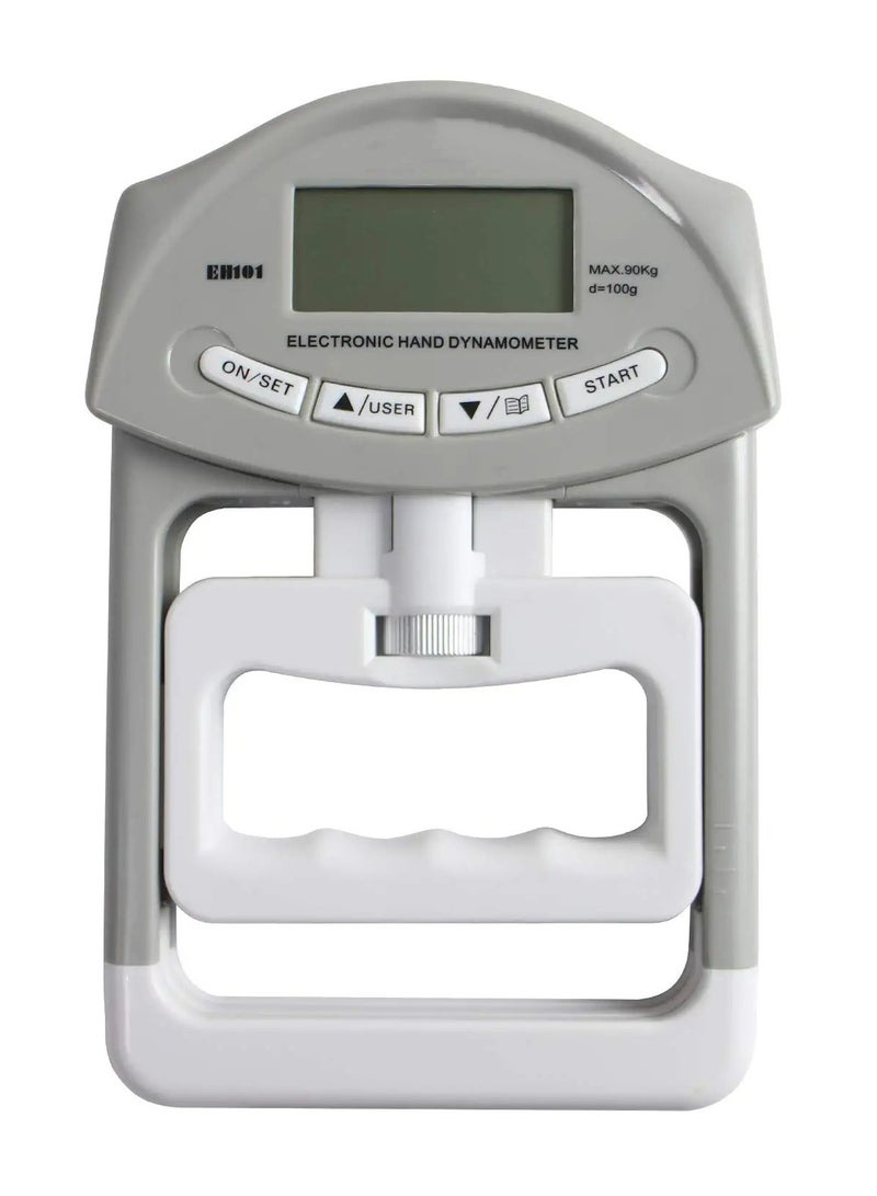 SYOSI Digital Hand Dynamometer, Grip Strength Measurement Electronic Hand Strengtheners 198 Lbs with 19 Sets of Individual Records, Gripping Strengthener For Athletes, Home, Car, Clinic - Image 1