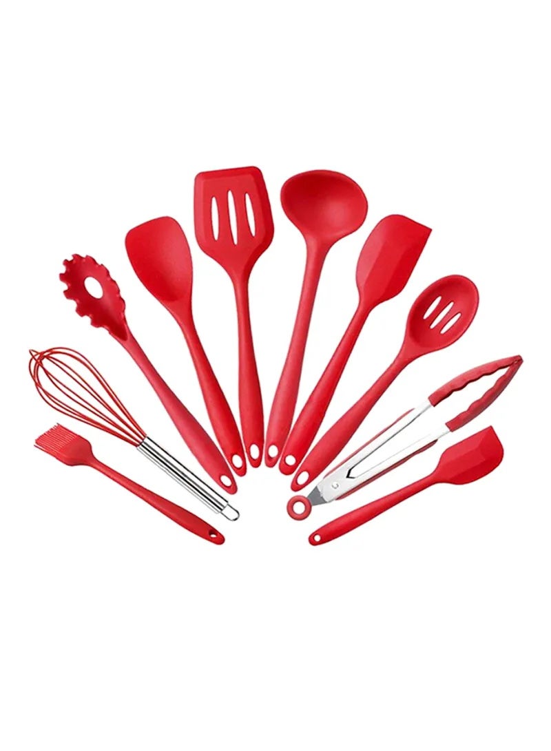 CABINA HOME 10-Piece Kitchenware Set Red
