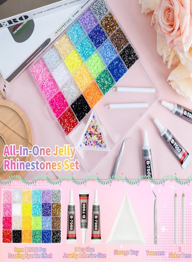 Meschett Bedazzling Kit with Rhinestones for Diamond Art, Nail Kit & Nail Charms DIY - Image 2