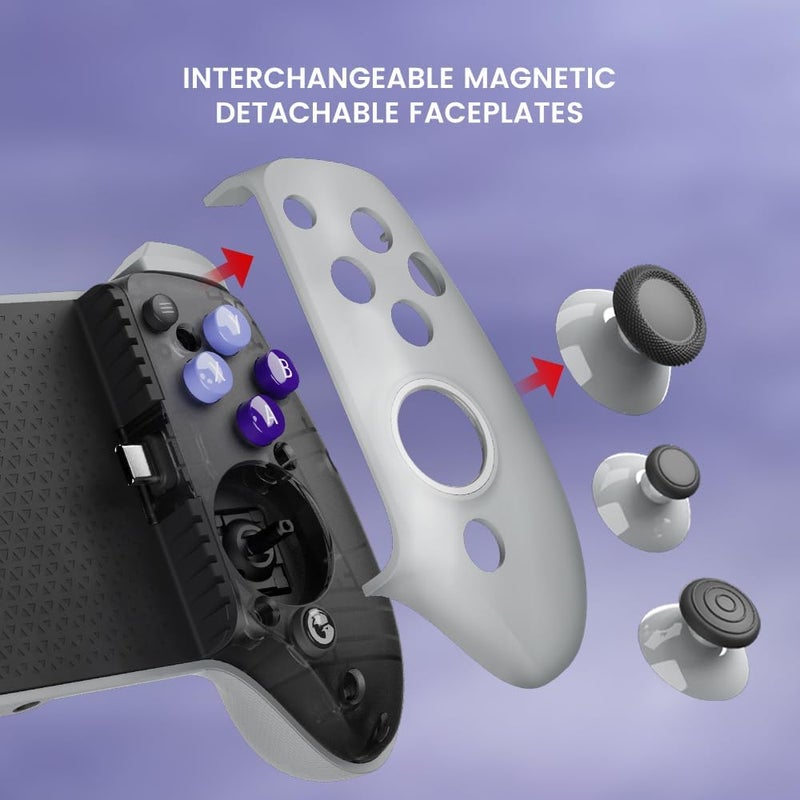 GameSir G8 Galileo Compatible with iPhone 15 Series & Android Smartphones, Hall Effect, Drift Prevention, Mobile Controller, Type-C Port Wired Connection, Hall Effect Sensor Trigger & Stick, - Image 3