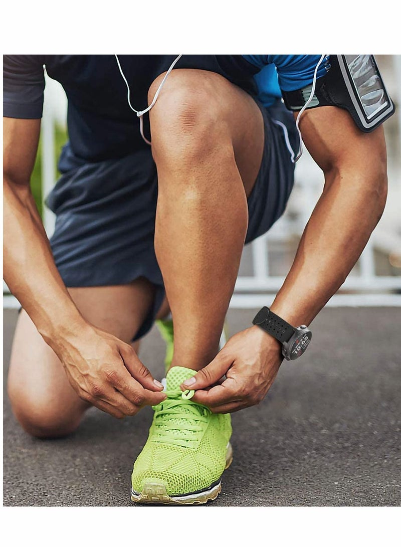 Y&D Watch Bands Replacement for Garmin Approach S20, S5, S6, 22mm black Strap Wristband Accessories S20 Smartwatch, Sport Quick Release - Image 3