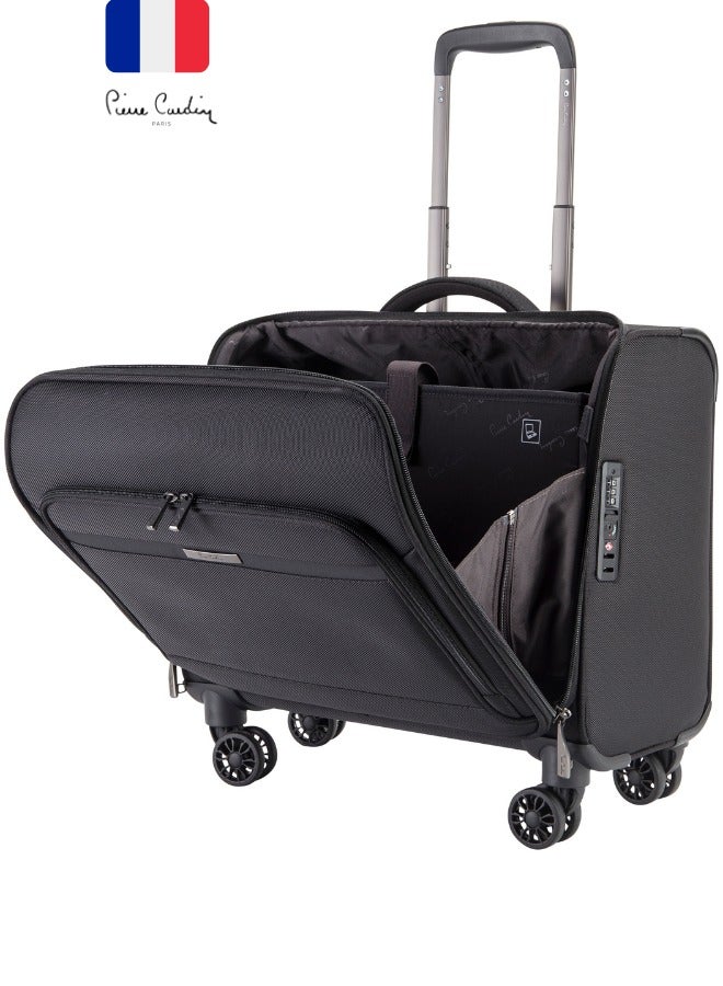 pierre cardin Rolling Laptop Case, Pilot Business Bag for Travel And Office, TSA Approved Lock - Image 3