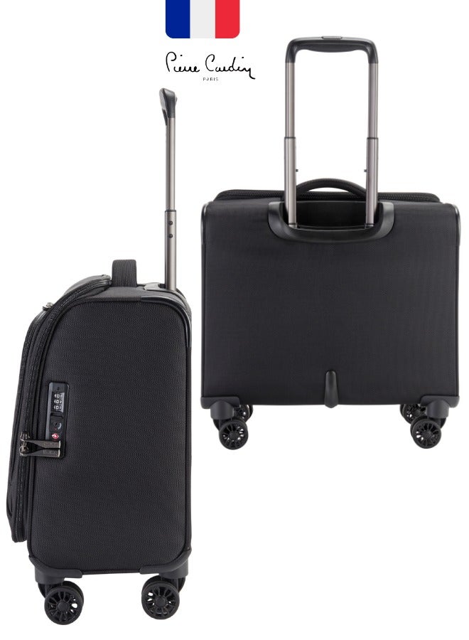 pierre cardin Rolling Laptop Case, Pilot Business Bag for Travel And Office, TSA Approved Lock - Image 5