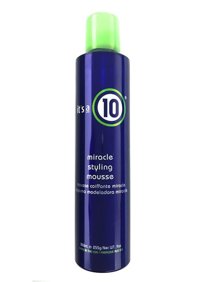 It's a 10 Haircare Miracle Styling Mousse, 9 fl. oz. - Image 1
