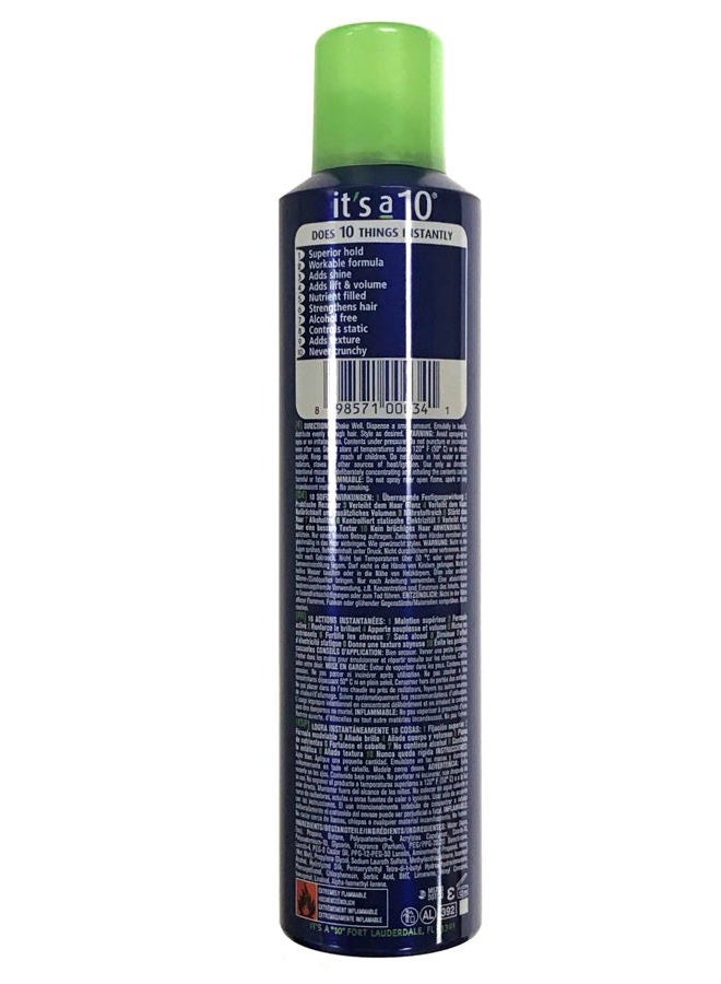 It's a 10 Haircare Miracle Styling Mousse, 9 fl. oz. - Image 2