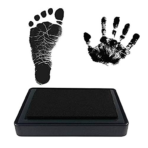 Mold Your Memories Baby Ink Pad multiple use. Baby impression handprint and footprint kit. Baby skin safe baby imprint kit for Newborn Gifting, Baby records, Baby first memory. - Image 2
