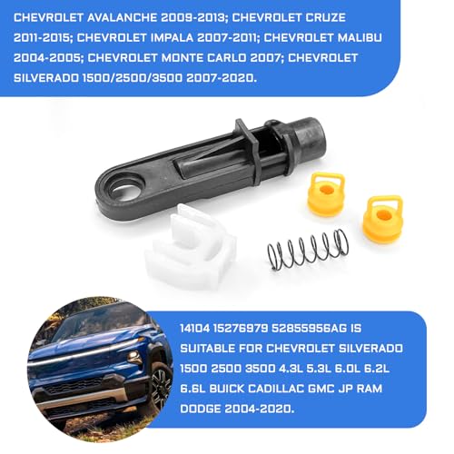QQWD Shifter Cable Linkage Bushing Repair Kit, Transmission Shift Cable 14104 15276979 52855956AG Compatible with Chevy Silverado 1500 2500 3500 Buick Cadillac GMC JP RAM Dodge (2004-2020)Accessories - Image 3